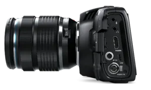 Blackmagic - Pocket Cinema Camera 4K - Anschlüsse - Credit