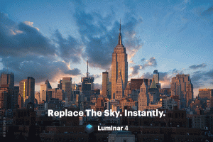 Ersetze den Himmel innerhalb einer Sekunde | Luminar 4